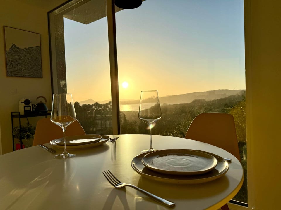 Dine at home with stunning views of the Galician coast
