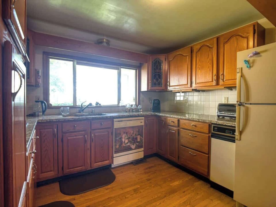Fully equipped kitchen ready for home-cooked meals