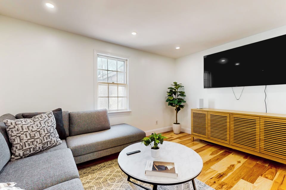 Living Room | Central A/C | Free WiFi | Single-Story Home