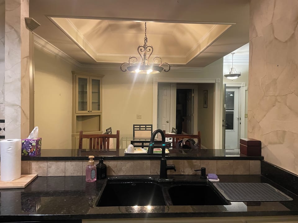 A great bar area for enjoying a glass of wine! 