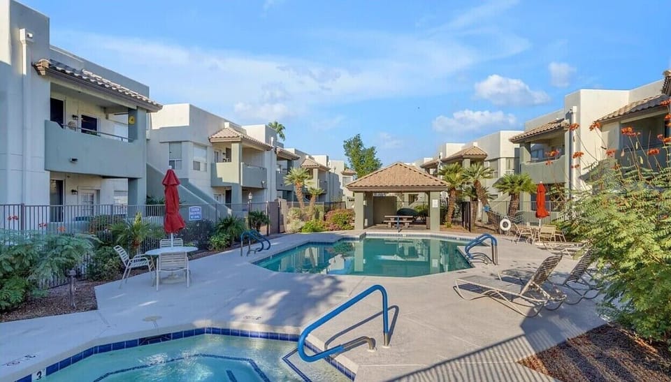 heated pool and spa