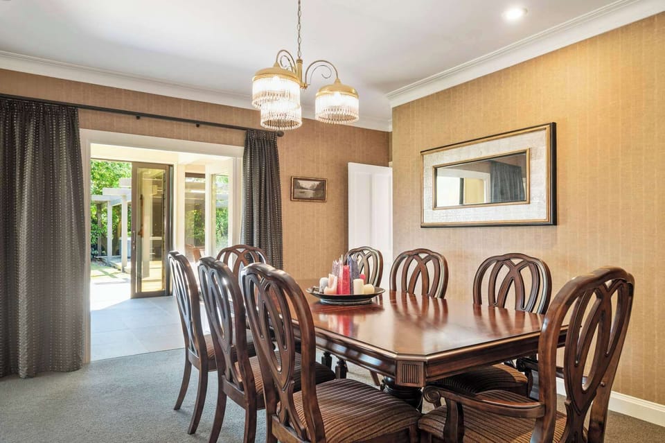 Formal Dining Room with 8-Seater Table