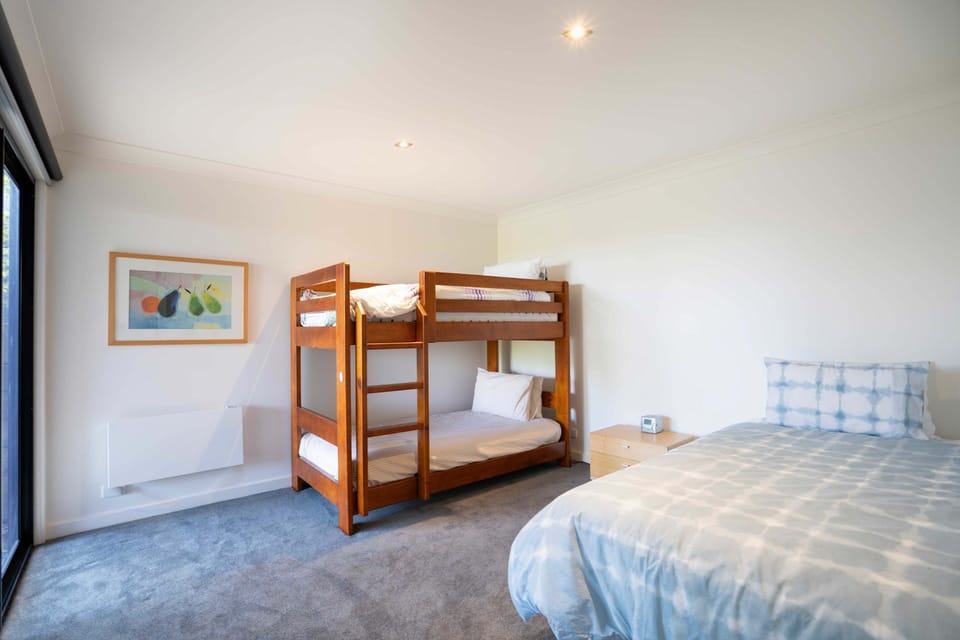 Family-friendly Bedroom 3 with Bunk Beds and Single Bed