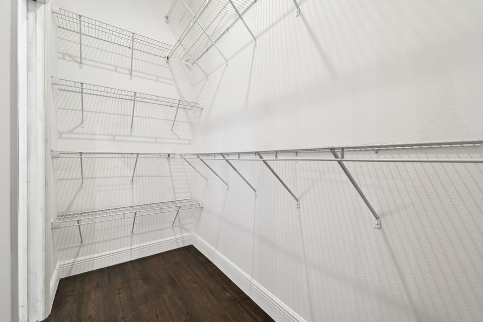Closet in Master in main house