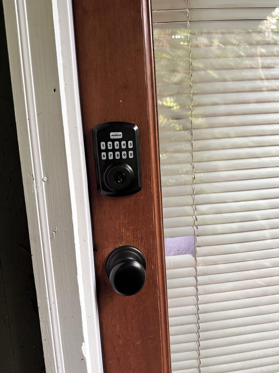Keypad for contactless entry