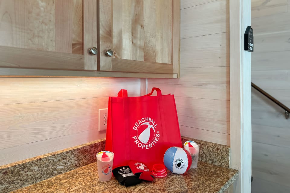 Beachball swag bag!