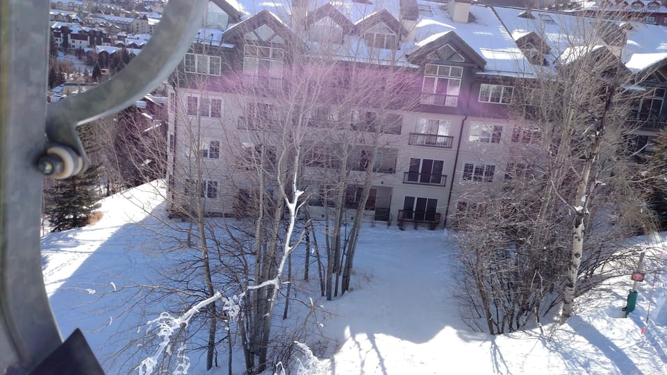 View of Upper Borders Lodge from Elkhorn Chair
