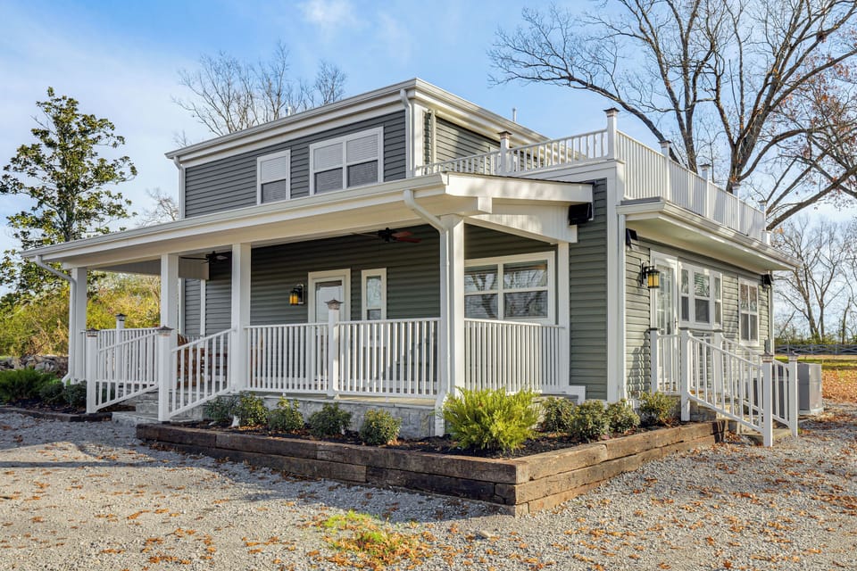 Lewisburg Vacation Rental | 3BR | 2BA | 1,750 Sq Ft | Stairs Required