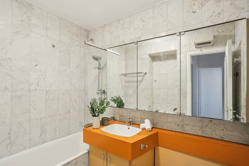 The bathroom