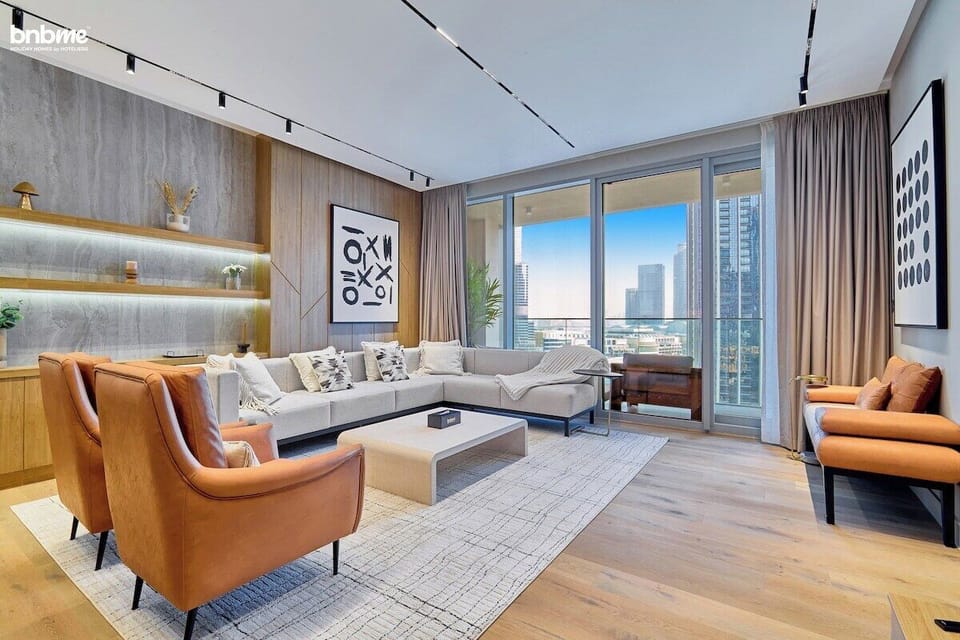 Relax and unwind in the spacious living room, designed for comfort and leisure with modern amenities.