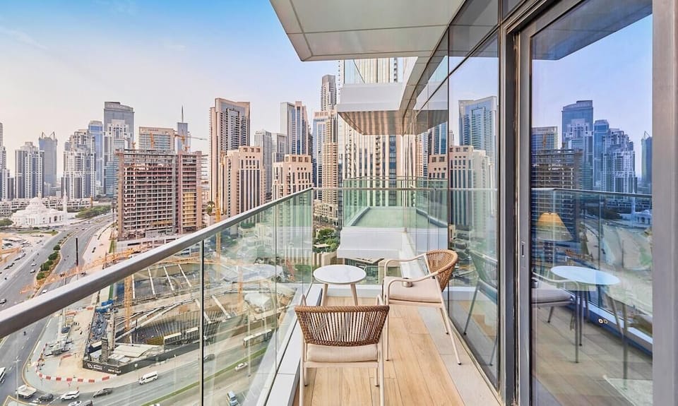 Step onto your private balcony with seating and enjoy breathtaking views of Downtown Dubai’s glittering skyline. Perfect for morning coffee or watching sunsets, offering a peaceful escape in the heart of Downtown Dubai.
