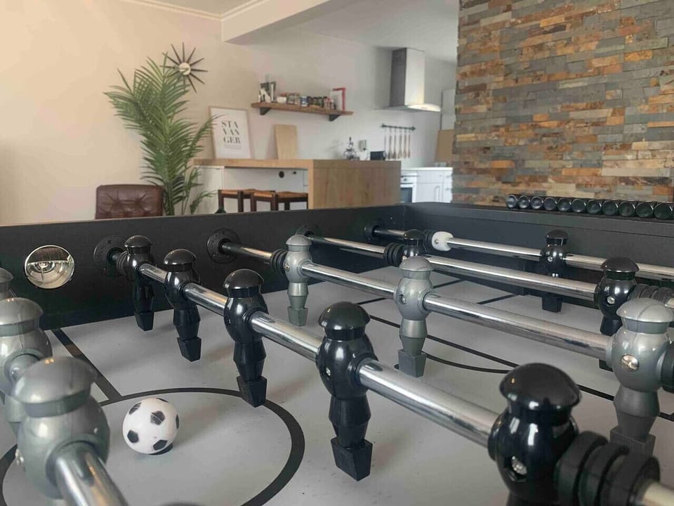 Living room / foosball table