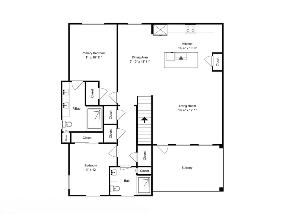 Second Floor Layout