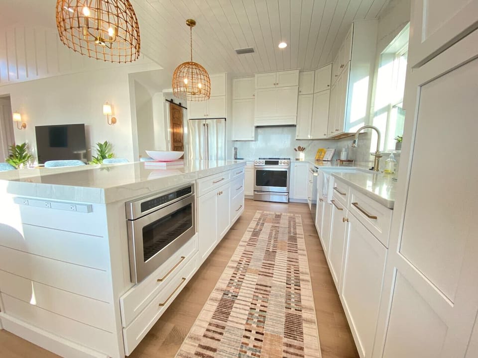 Clean and crisp.  Every detail carefully thought out with you, our guest, in mind.