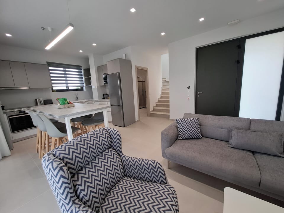 Arillas Villas Dinos Living Area