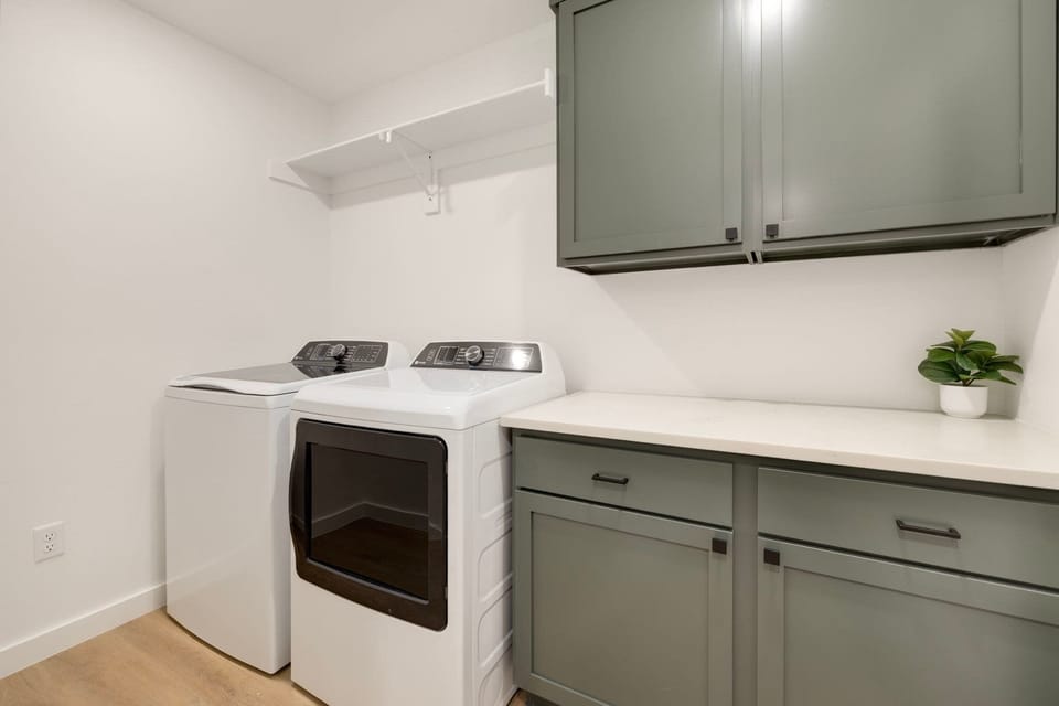 Washer and dryer available for guest-use.