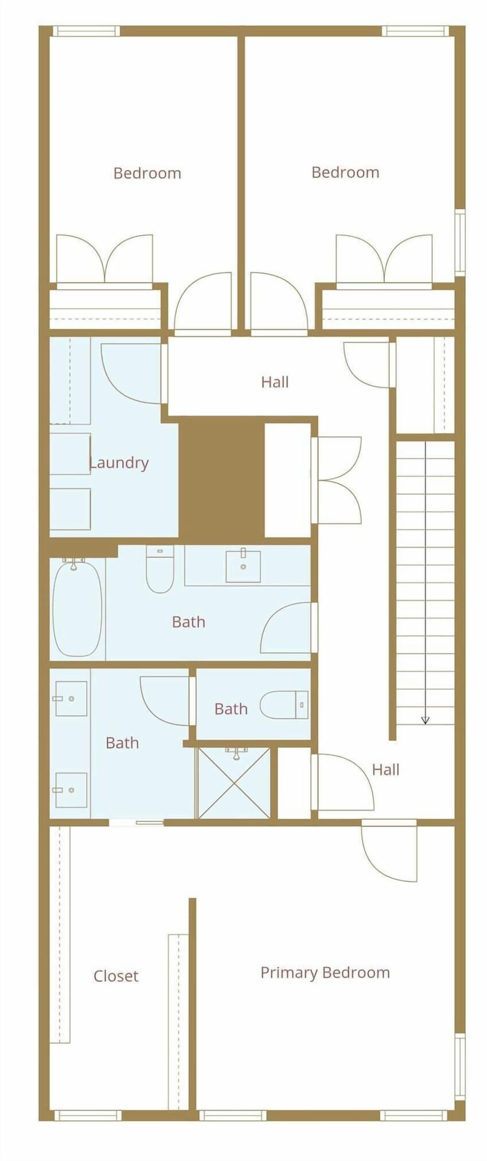 Upstairs