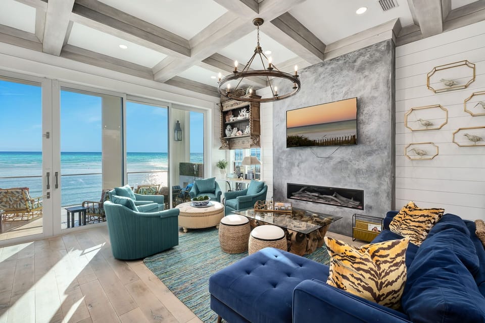 Forever Gulf Views!  Professionally decorated