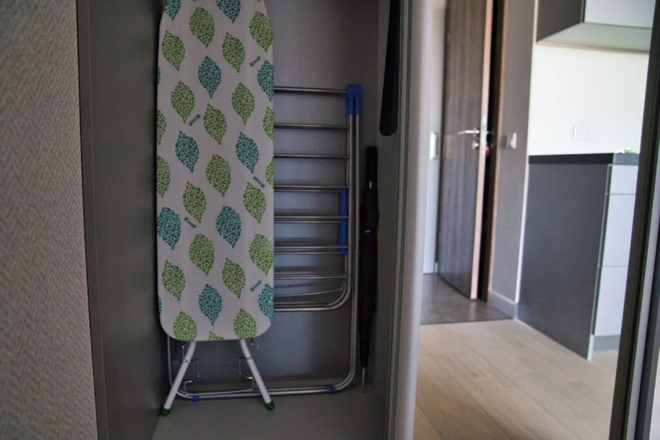 Ironing board and dryer