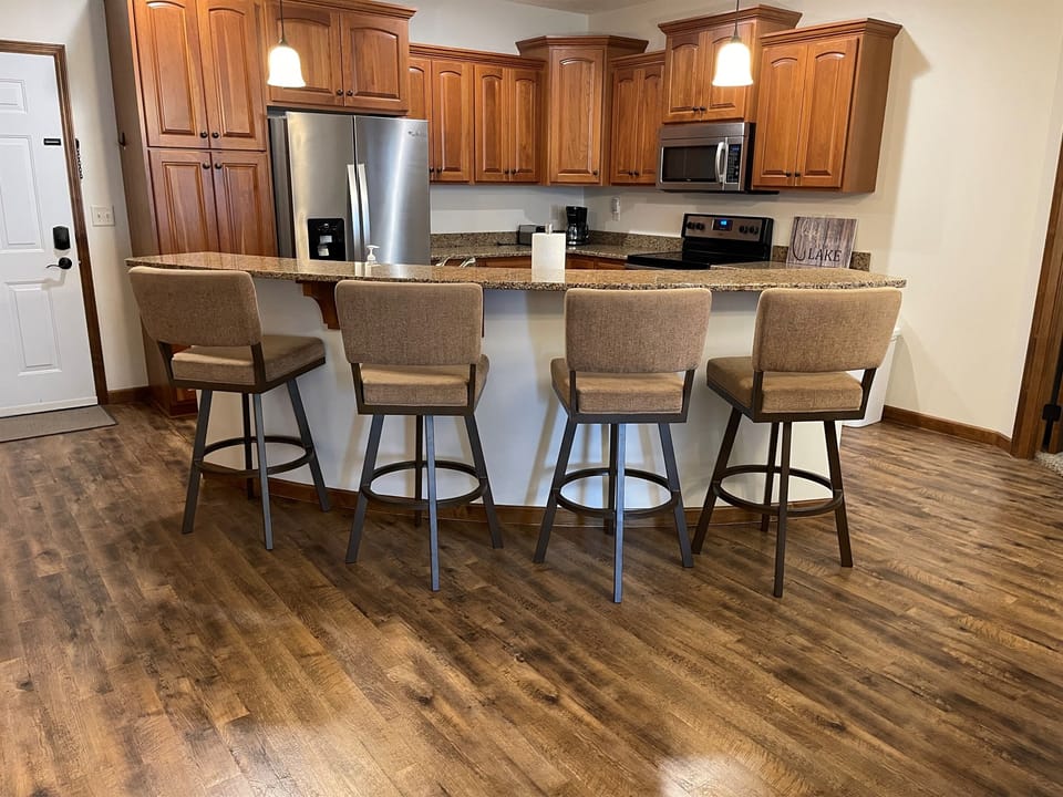Breakfast bar seating