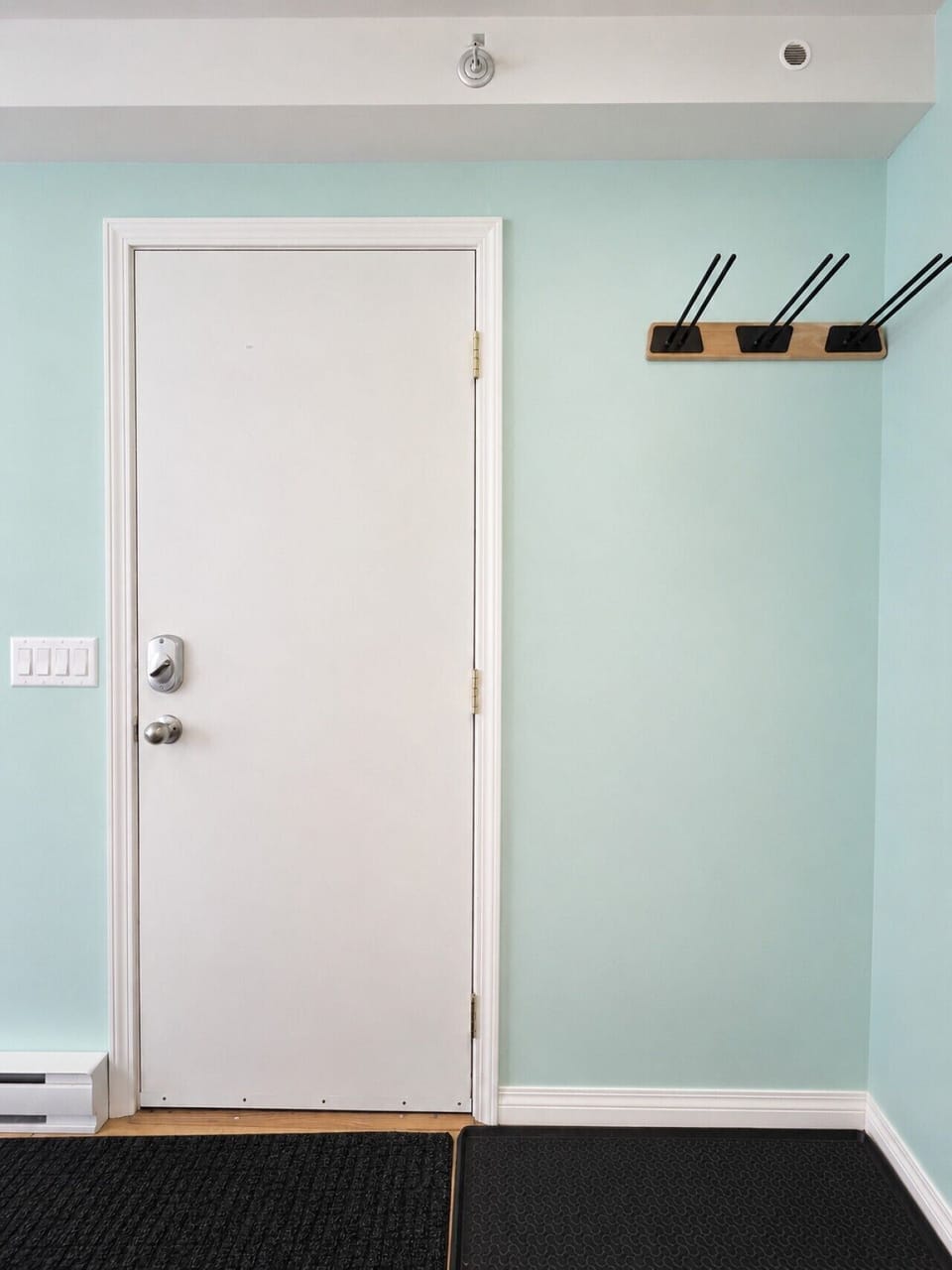 Indoors Ski Rack