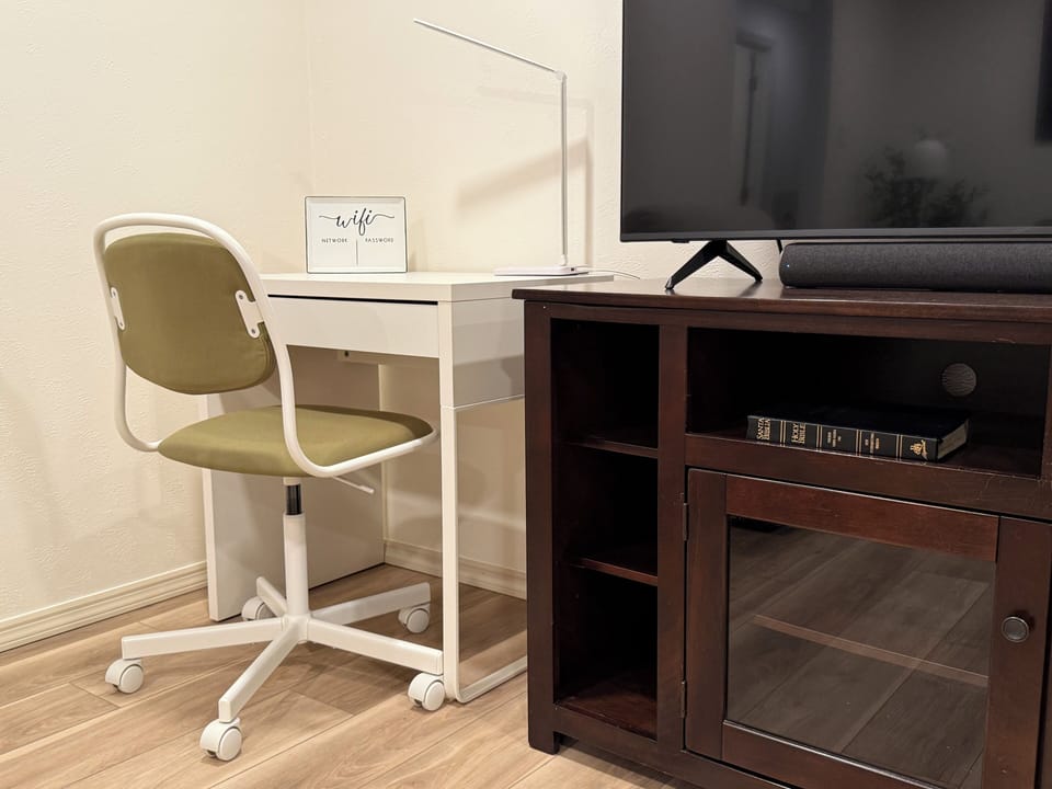 Workspace in Living Room