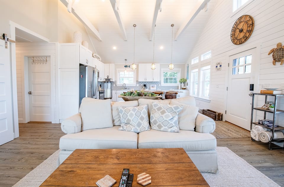 Sofa bed living room sleeps two