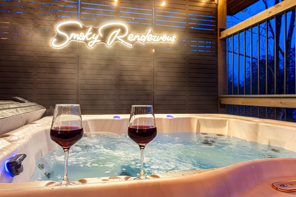 Soak under the stars - your Smoky escape begins here