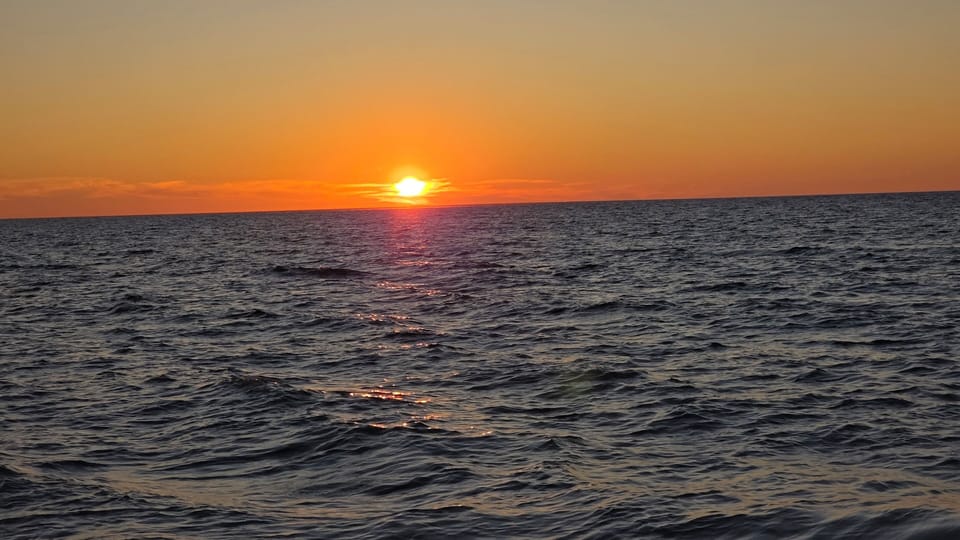 Walk to beach sunsets
