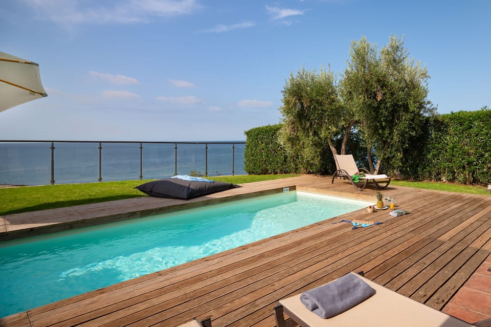 Swimming Pool with a Sea View
