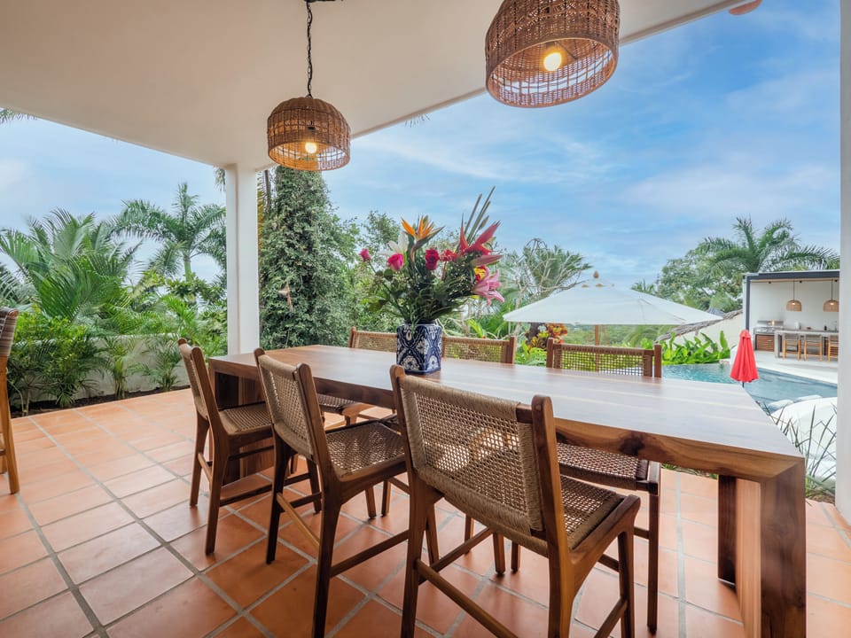 Casita Patio - overlooking pool.