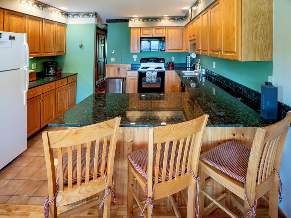 and one more view of our open kitchen... 