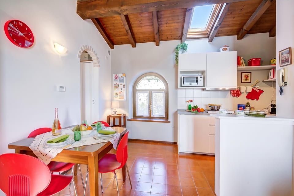Kitchen and dining area
