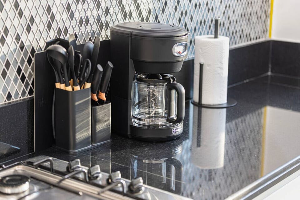 Kitchen Counter with Coffeemaker