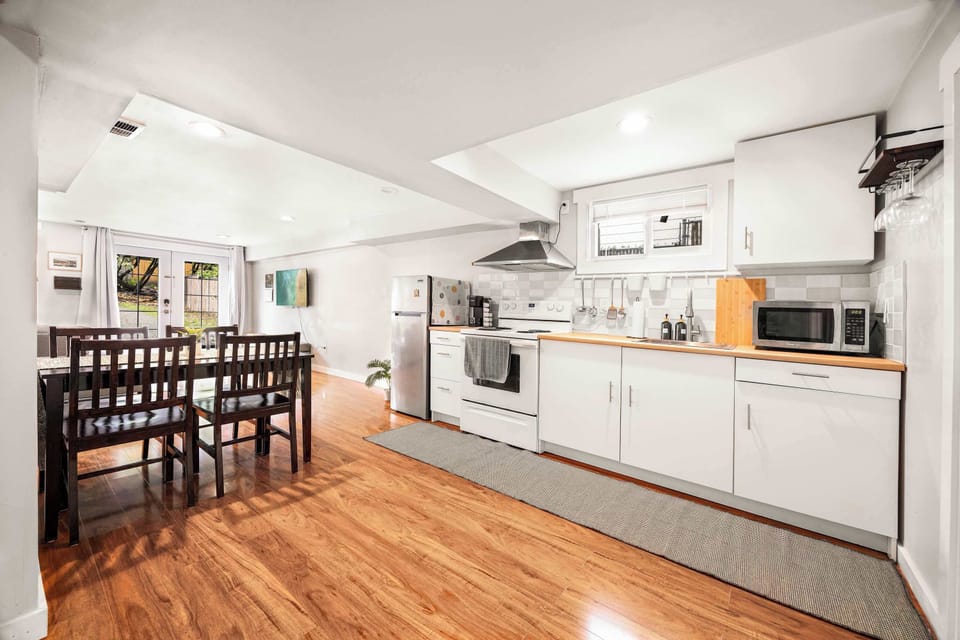 Thoughtfully designed open layout connecting kitchen, dining, and lounge areas for easy flow.