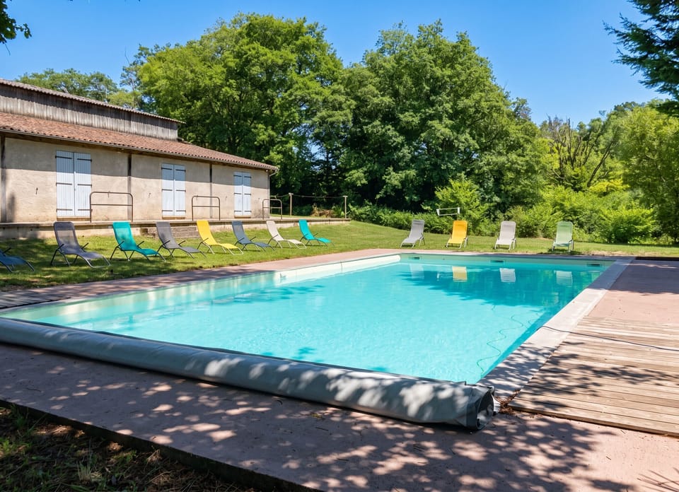 Swimming pool view