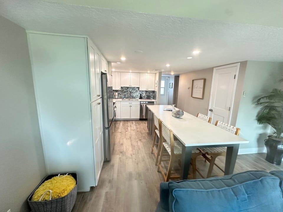 Living/kitchen, newly remodeled
