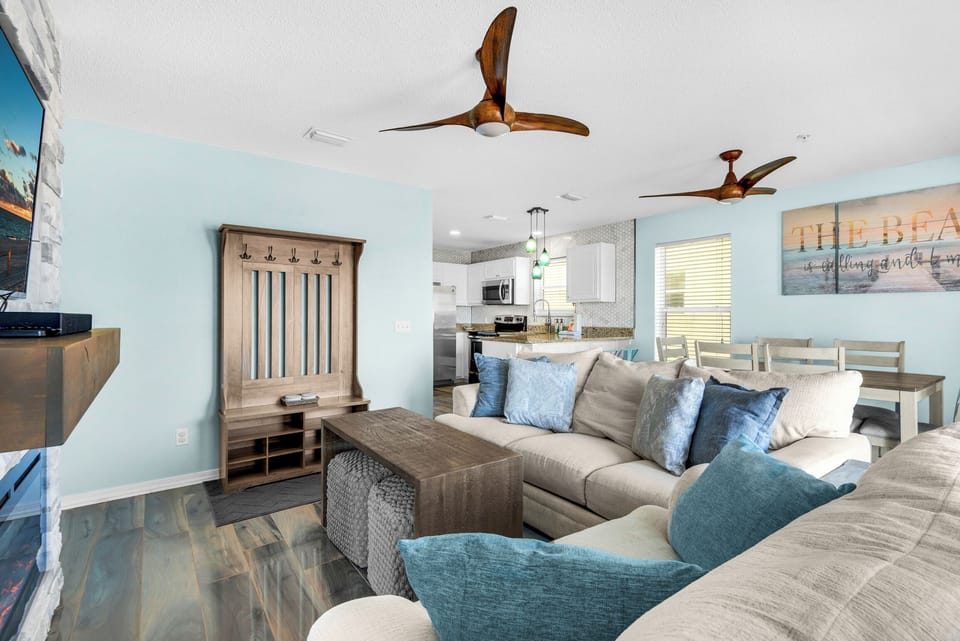 Comfortable living room seating