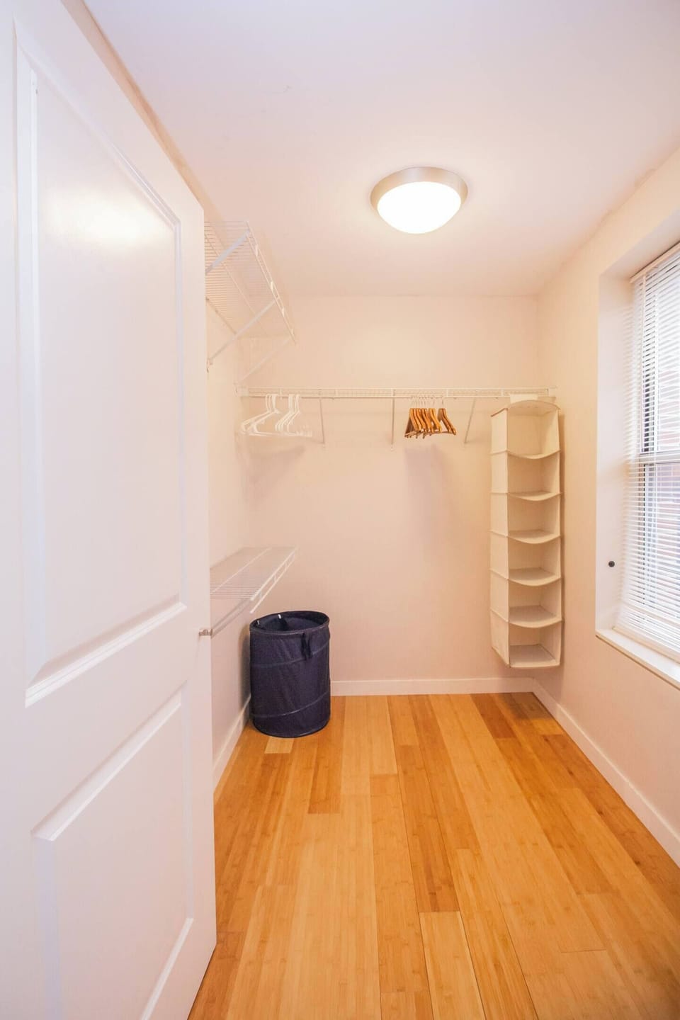Large walk in closet