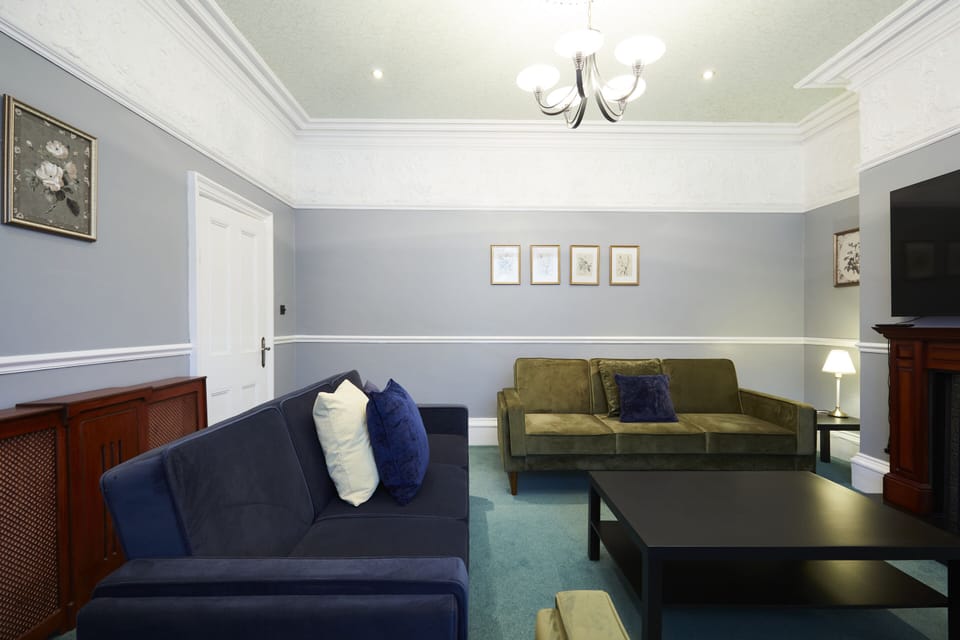 Comfortable seating and relaxing vibe