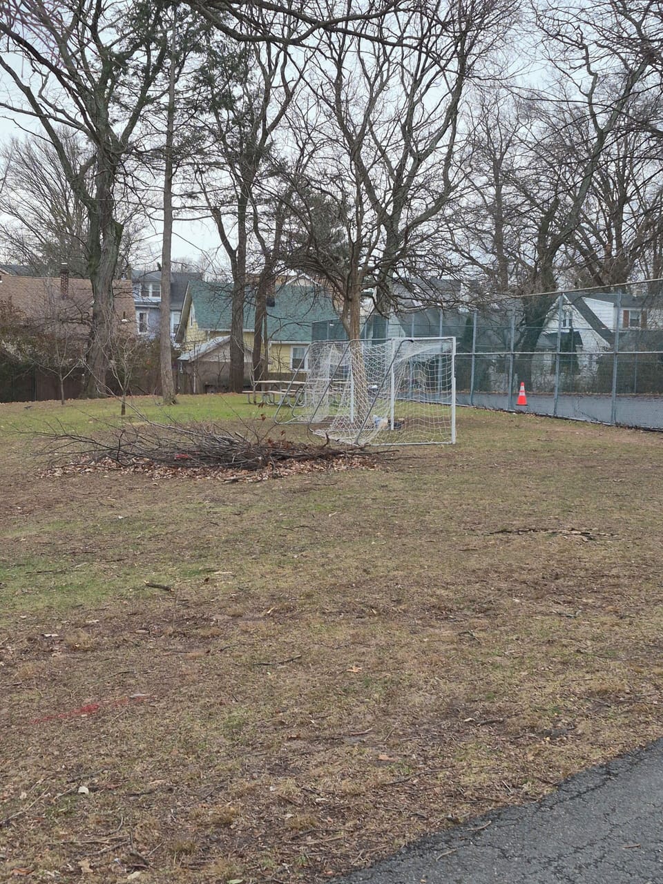 park located across the street