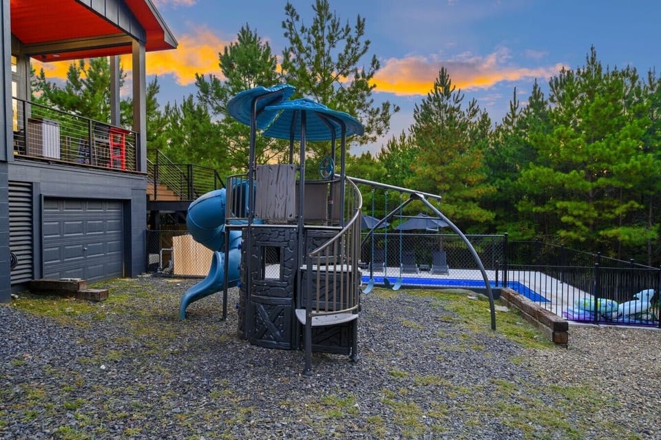 Outdoor play area for kids to enjoy