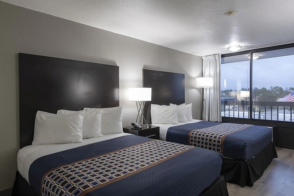 Bedroom. Interior and views may vary based on location and availability.