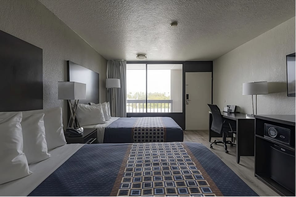 Bedroom. Interior and views may vary based on location and availability.