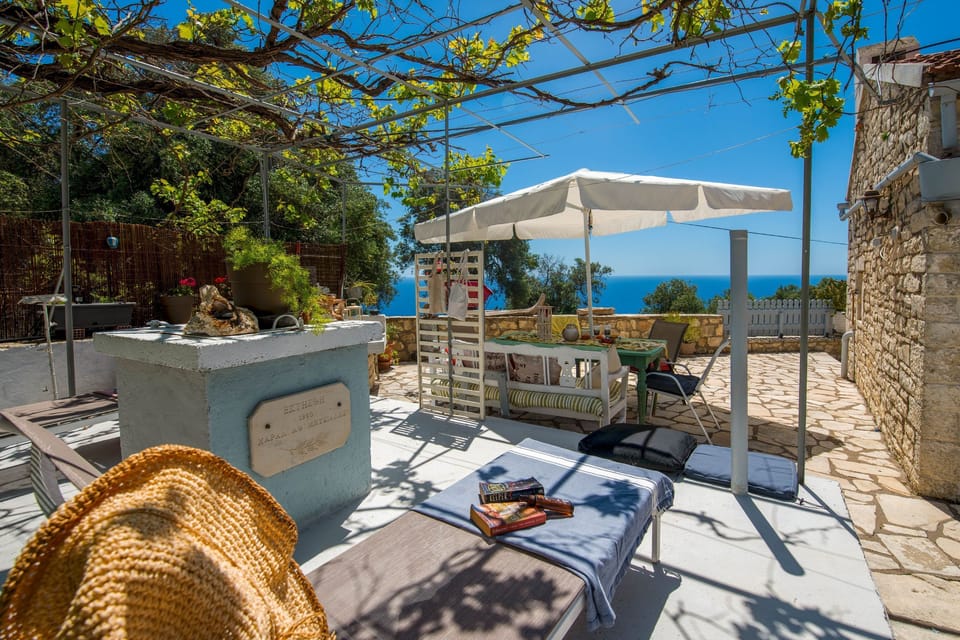 Relax and unwind on sunny patio