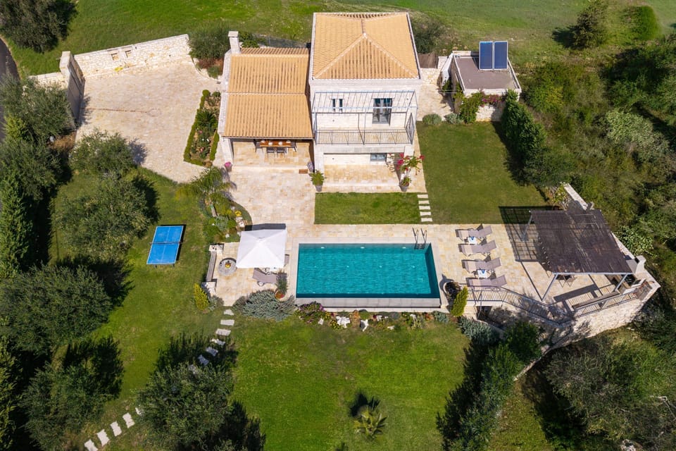 Amazing aerial view of property