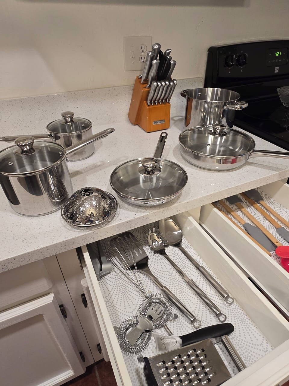 Pots and pans