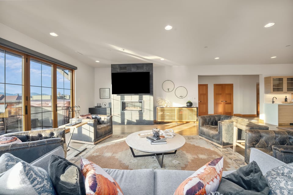 Airy living room