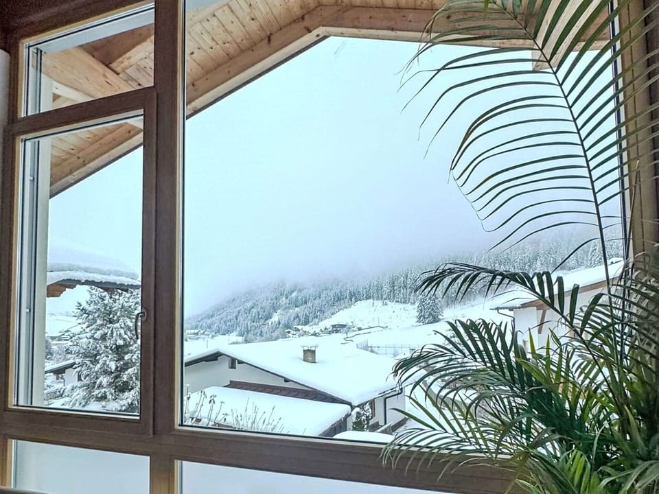 Winter, Home, Freezing, Snow, Daylighting, Glass, Balcony, Window Treatment, Frost