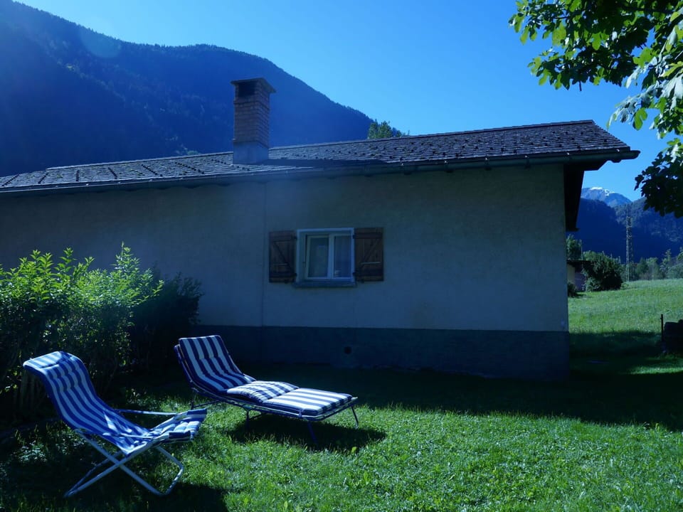 Cottage, Mountain Range, Hill Station, Valley, Lawn, Outdoor Furniture, Shade, Yard, Alps, Farmhouse